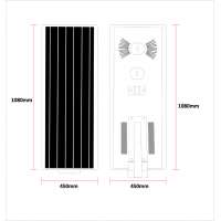 LED Solar Street Light With Outdoor Cctv Camera