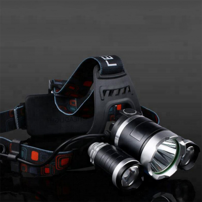 Rechargeable headlamp zoom outdoor T6 led head torch