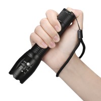 High Quality 18650/AAA Battery Zoomable 5 Modes Xml-T6 Handheld G700 Rechargeable Tactical Led Flashlight